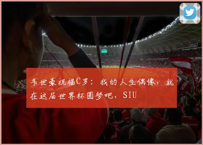 韦世豪祝福C罗：我的人生偶像，就在这届世界杯圆梦吧，SIU